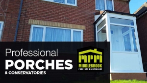 uPVC Porches installed Walsall Wood, Brownhills and West Midlands